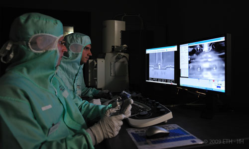 Work in the FIRST cleanroom